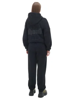 Cropp Spodnie*Czarne dresowe joggery