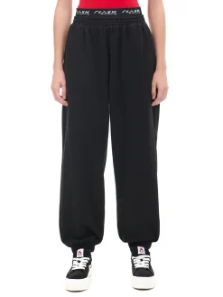 Cropp Spodnie*Czarne dresowe joggery