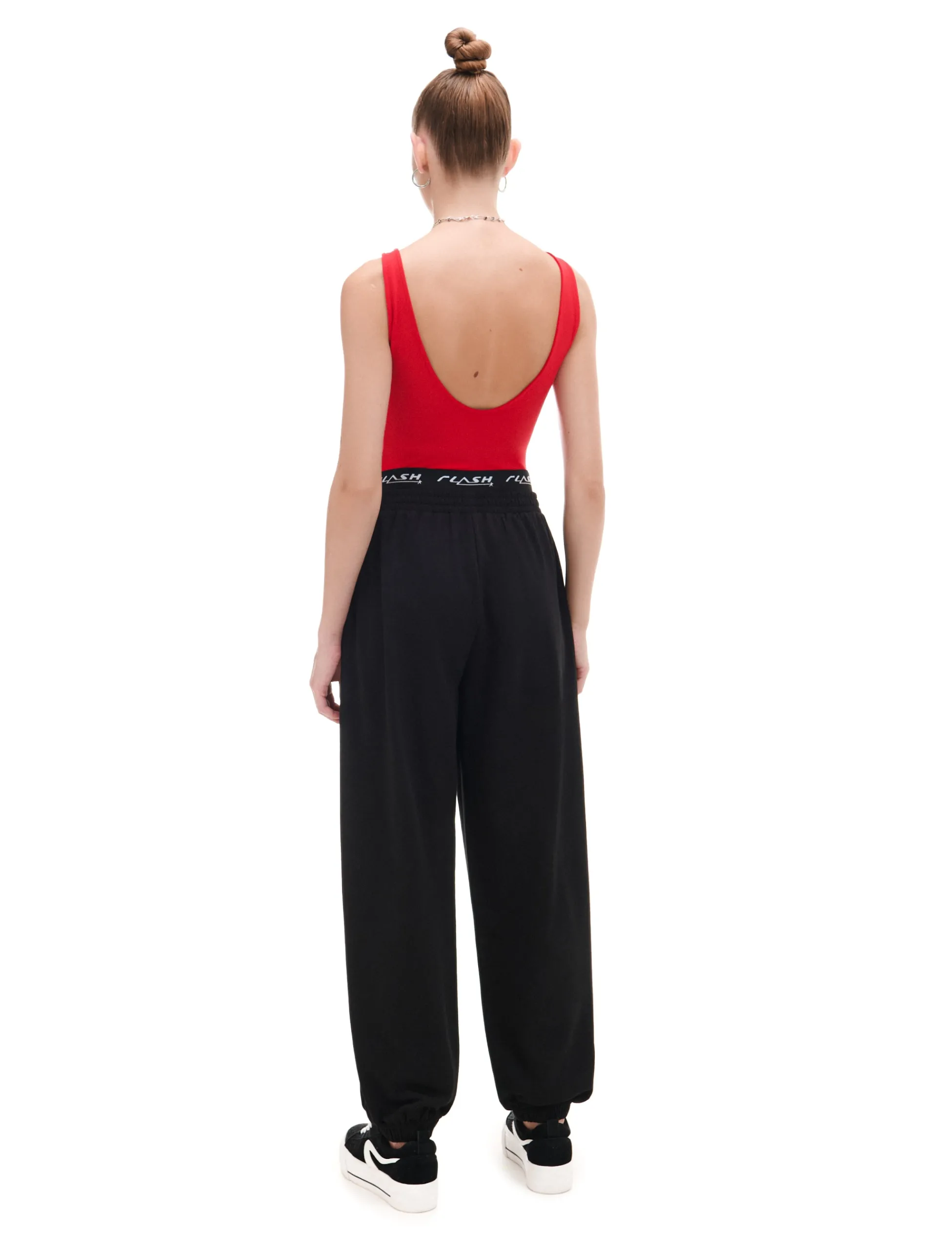 Cropp Spodnie*Czarne dresowe joggery