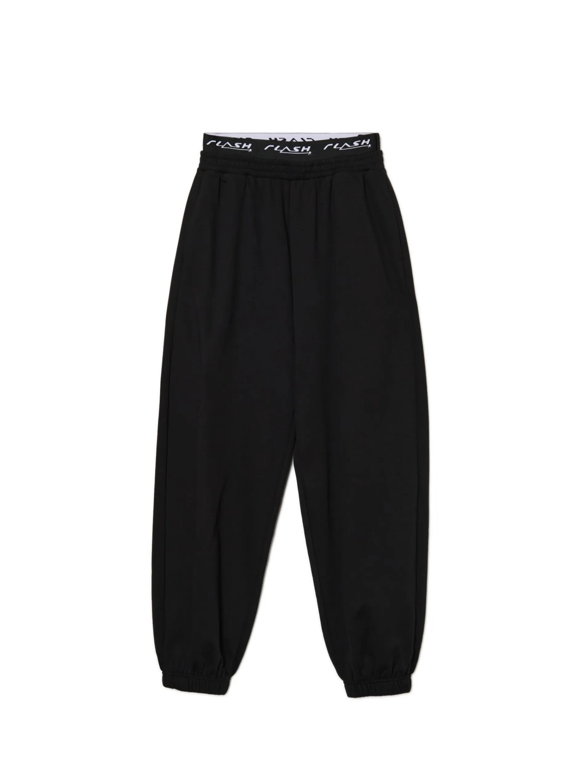 Cropp Spodnie*Czarne dresowe joggery