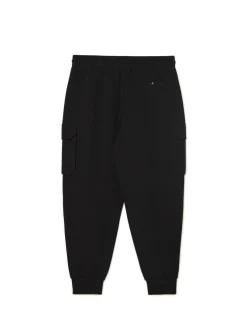 Cropp Spodnie*Czarne dresowe joggery z kieszeniami