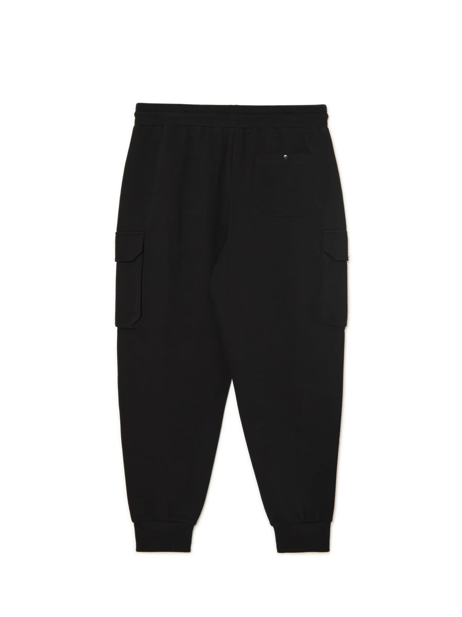 Cropp Spodnie*Czarne dresowe joggery z kieszeniami