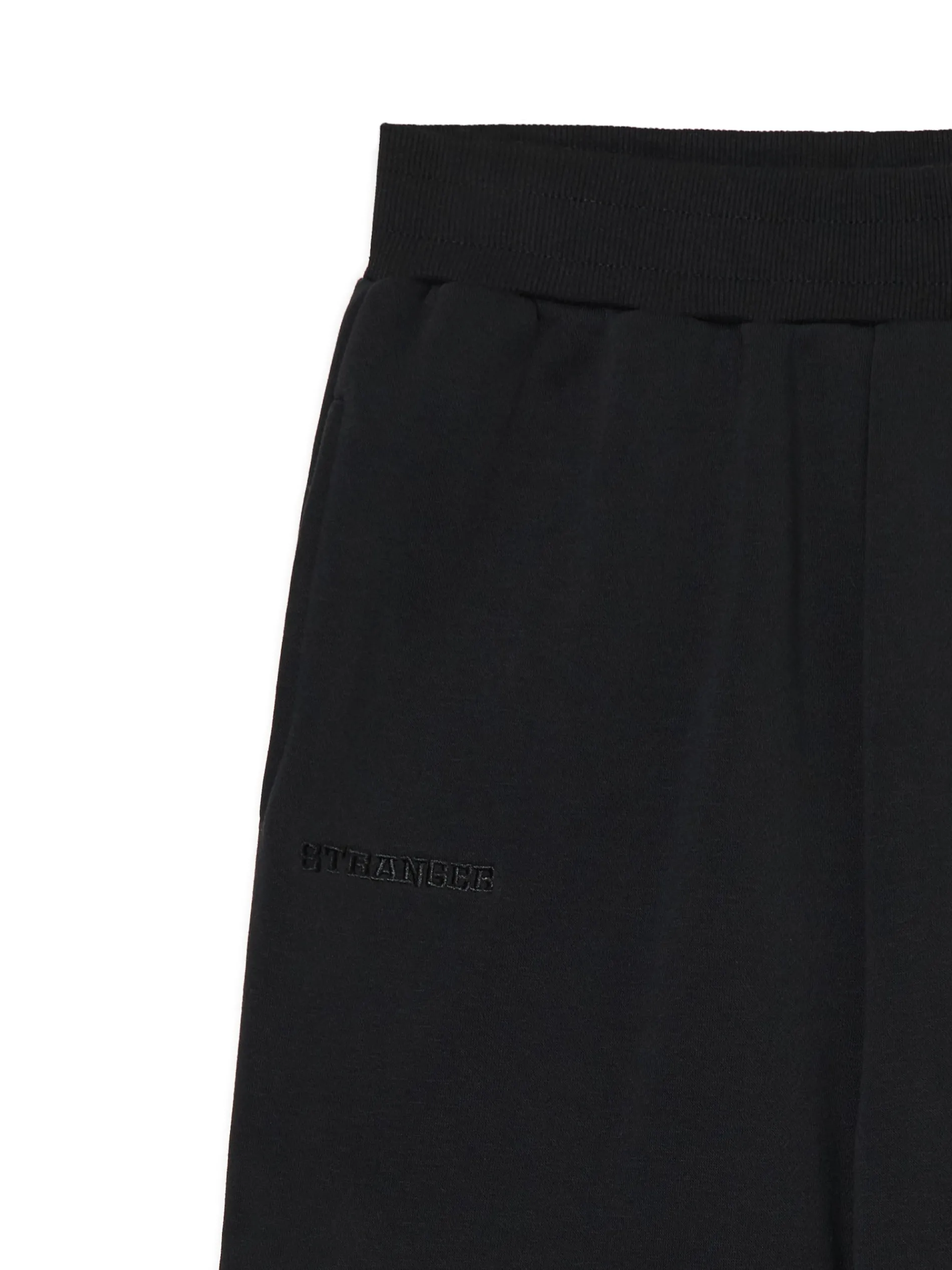 Cropp Spodnie*Czarne dresowe joggery z nadrukiem