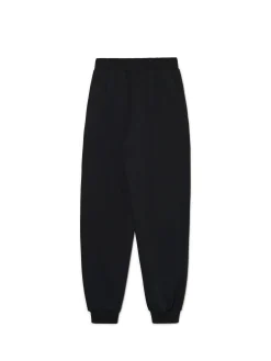 Cropp Spodnie*Czarne dresowe joggery z nadrukiem