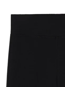 Cropp Spodnie*Czarne dresy typu flare