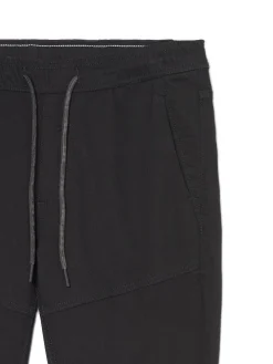 Cropp Jeansy*Czarne jeansowe joggery