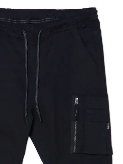 Cropp Jeansy*Czarne jeansowe joggery