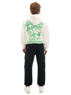 Cropp Jeansy*Czarne jeansowe joggery