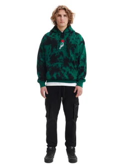 Cropp Jeansy*Czarne jeansowe joggery cargo