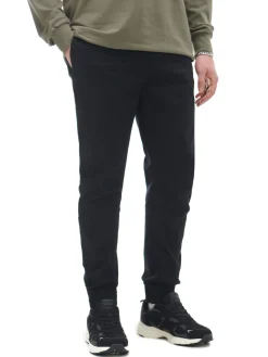 Cropp Jeansy*Czarne jeansowe joggery chino