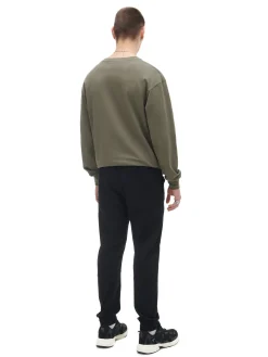 Cropp Jeansy*Czarne jeansowe joggery chino