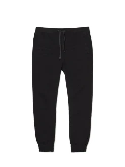 Cropp Jeansy*Czarne jeansowe joggery chino