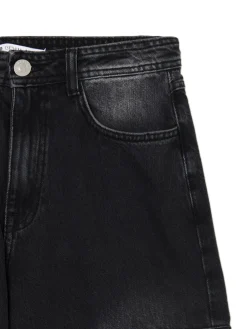 Cropp Jeansy*Czarne jeansy baggy