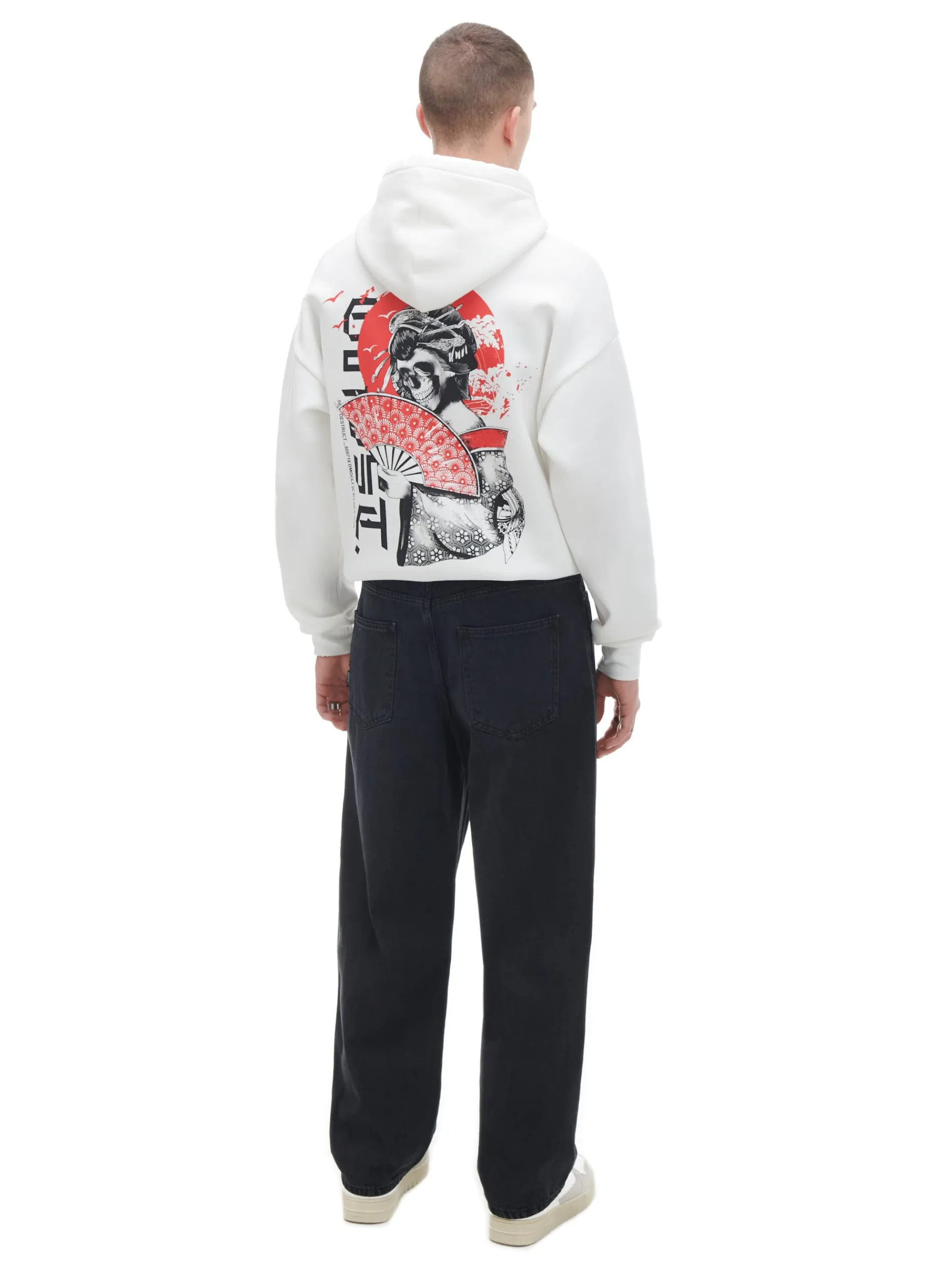 Cropp Jeansy|Baggy*Czarne jeansy baggy