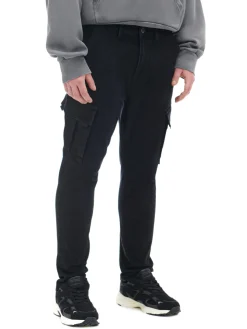 Cropp Jeansy*Czarne jeansy carrot