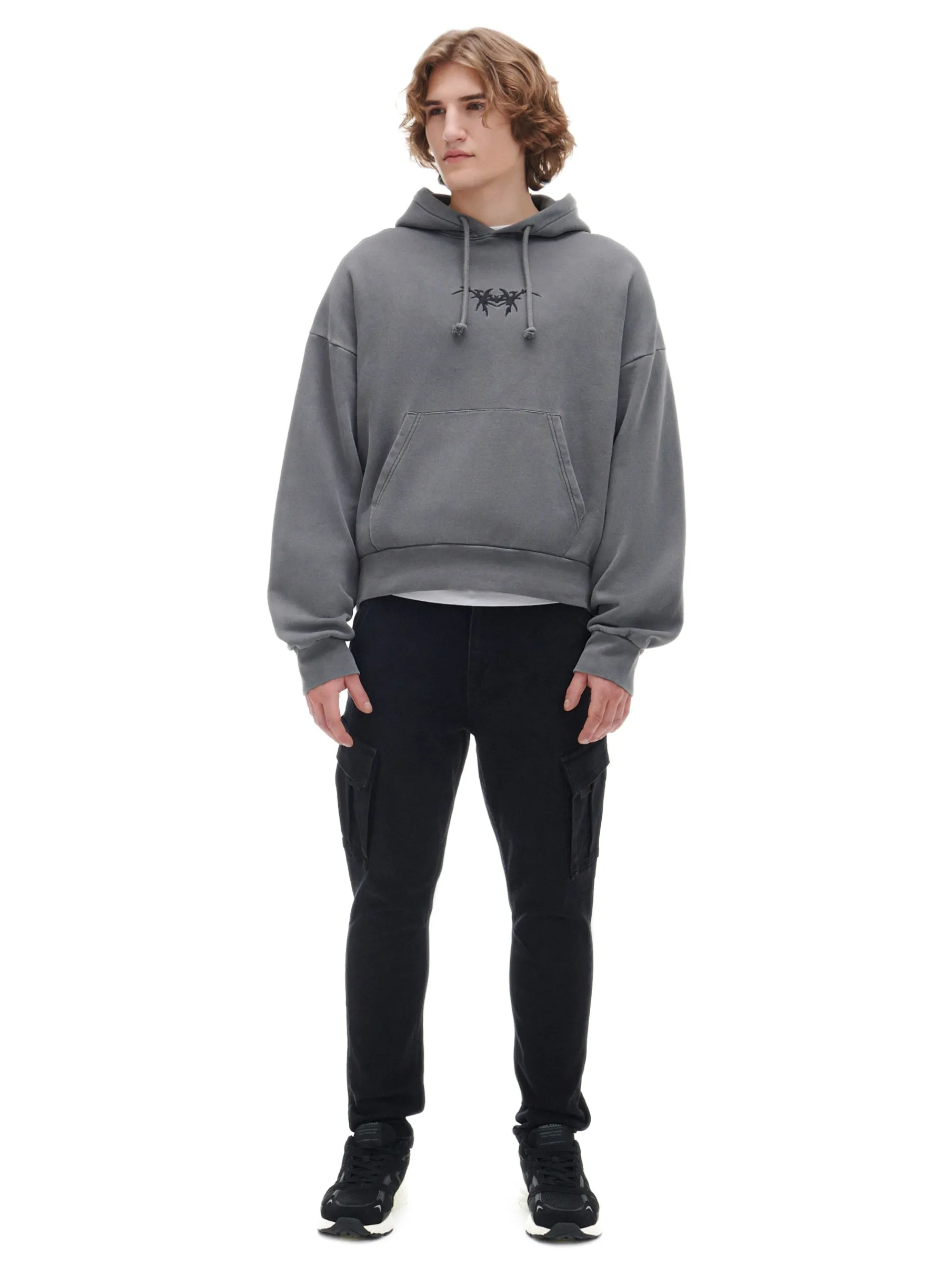 Cropp Jeansy*Czarne jeansy carrot