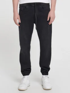Cropp Jeansy*Czarne jeansy jogger