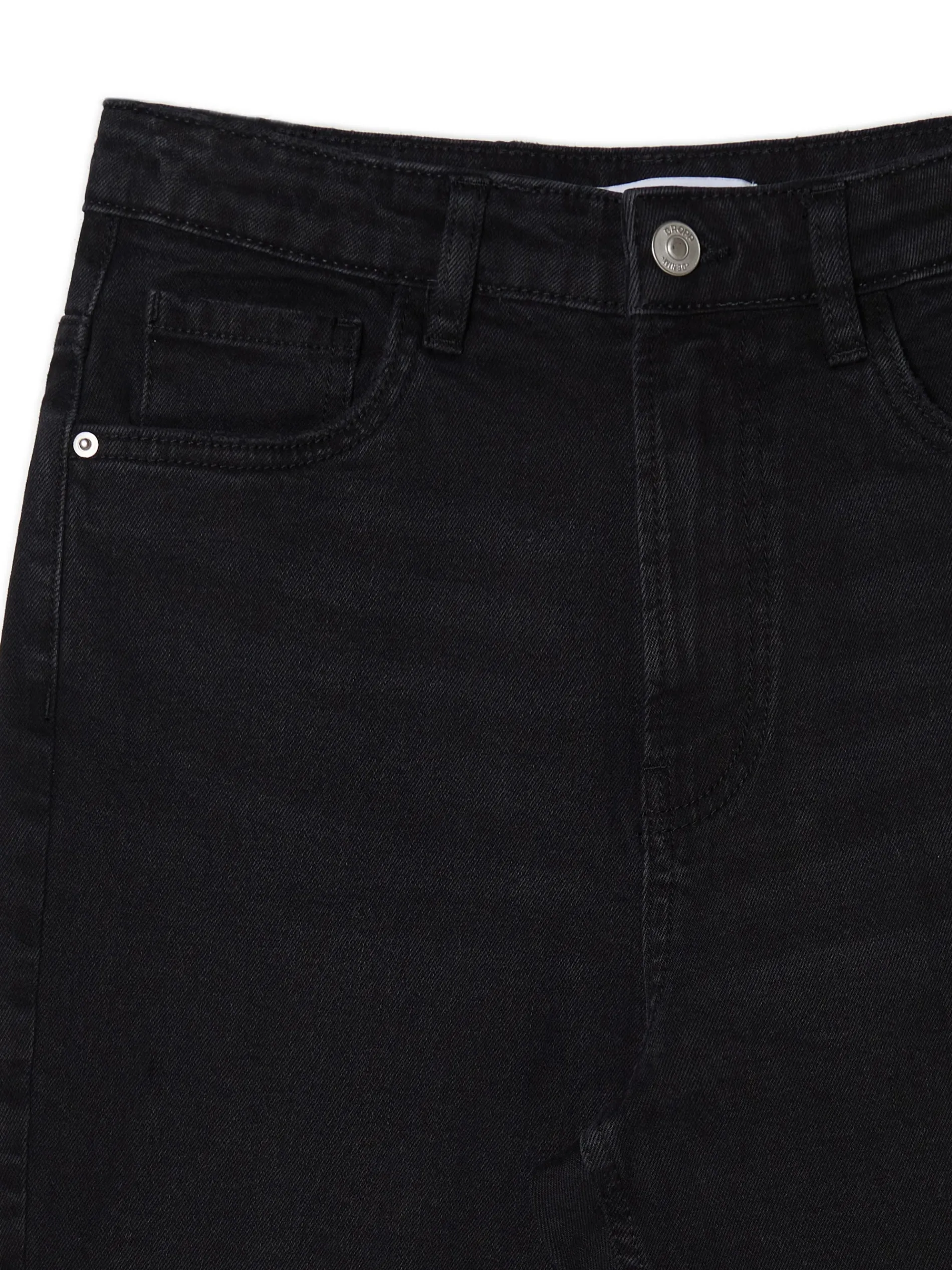 Cropp Jeansy*Czarne jeansy mom slim