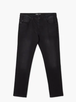 Cropp Jeansy*Czarne jeansy męskie slim
