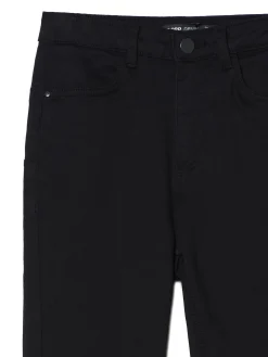 Cropp Jeansy*Czarne jeansy push up TALL