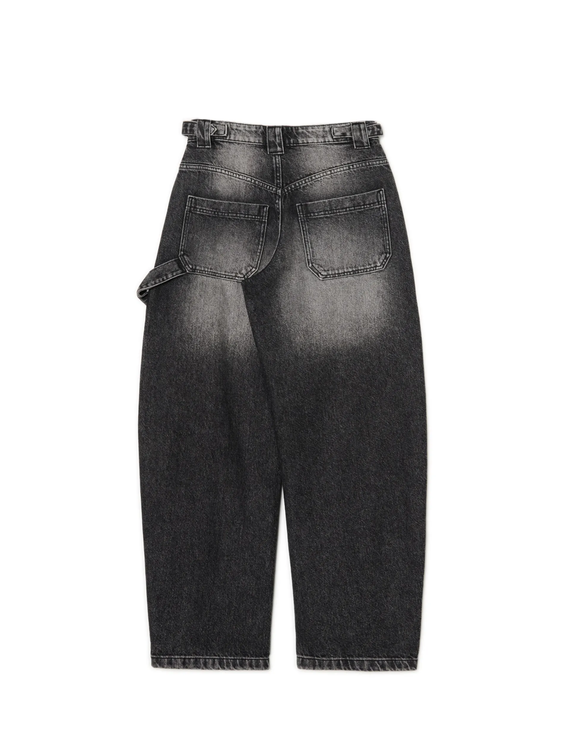 Cropp Jeansy*Czarne jeansy skater