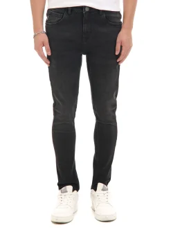 Cropp Jeansy*Czarne jeansy skinny