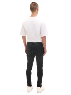 Cropp Jeansy*Czarne jeansy skinny