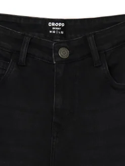 Cropp Jeansy*Czarne jeansy skinny