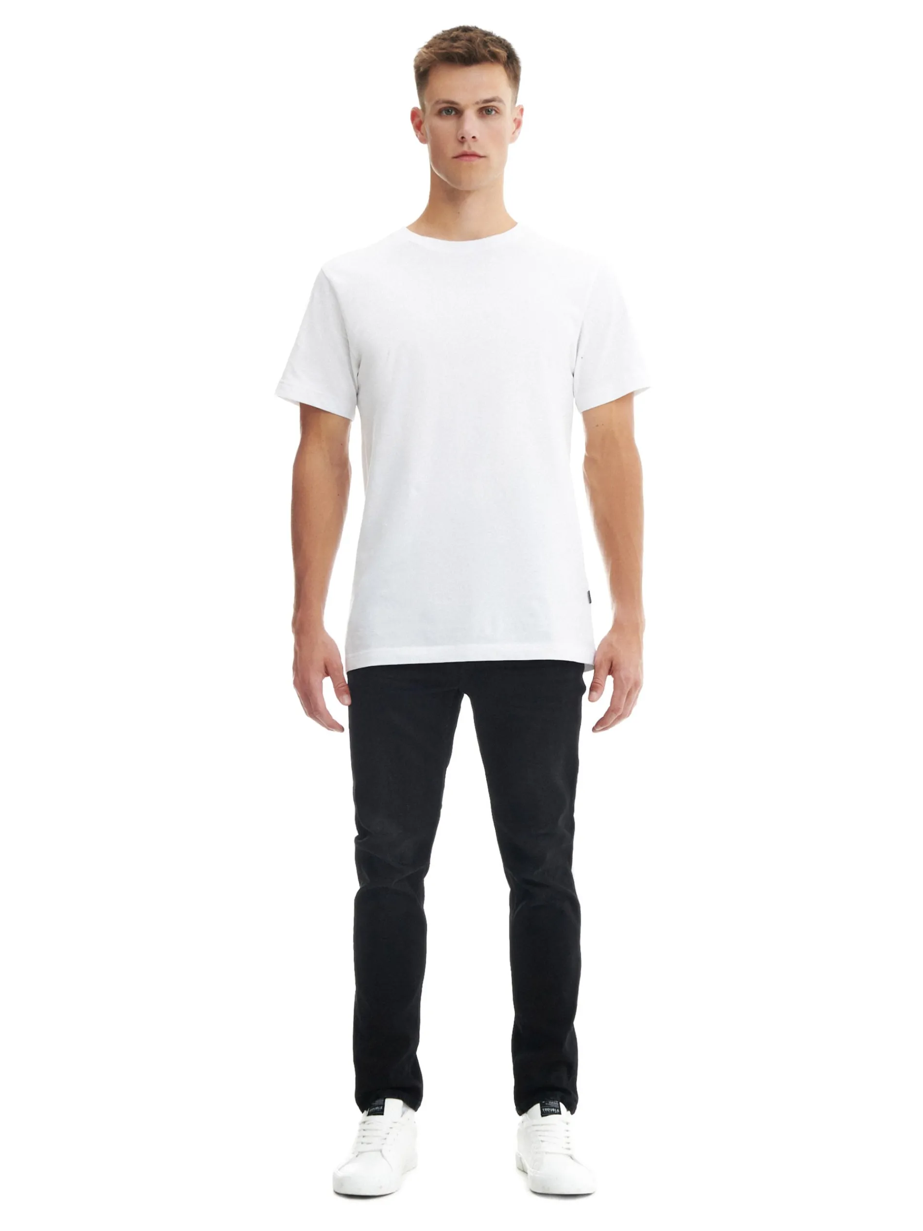 Cropp Jeansy*Czarne jeansy slim