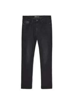 Cropp Jeansy*Czarne jeansy slim