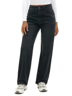 Cropp Jeansy*Czarne jeansy straight PETITE