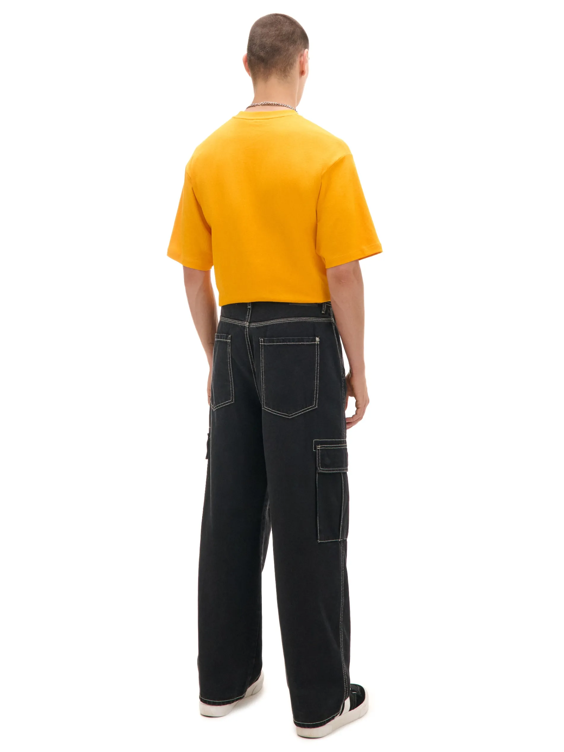 Cropp Jeansy|Baggy*Czarne jeansy super baggy