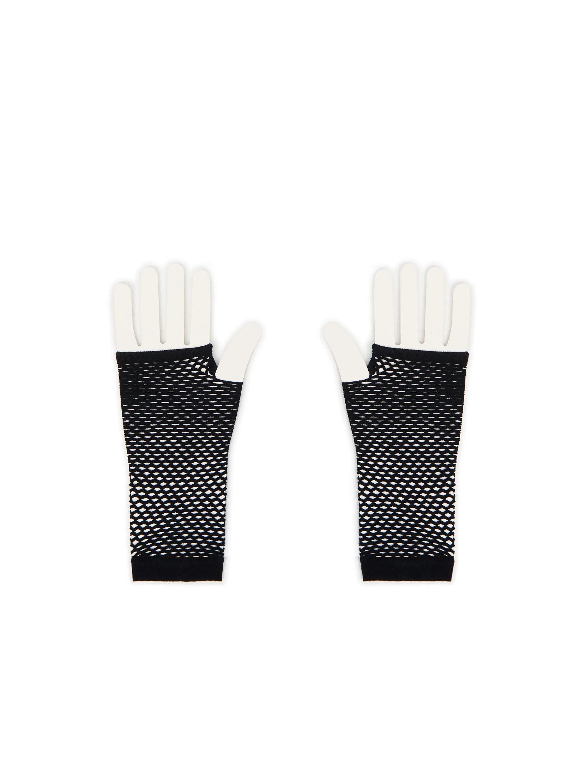 Cropp Rękawiczki*Czarne kabaretkowe mitenki