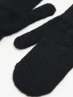 Cropp Rękawiczki*Czarne rękawiczki jednopalczaste