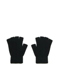 Cropp Rękawiczki*Czarne rękawiczki mitenki