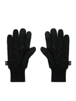 Cropp Rękawiczki*Czarne rękawiczki z Diabłem Tasmańskim