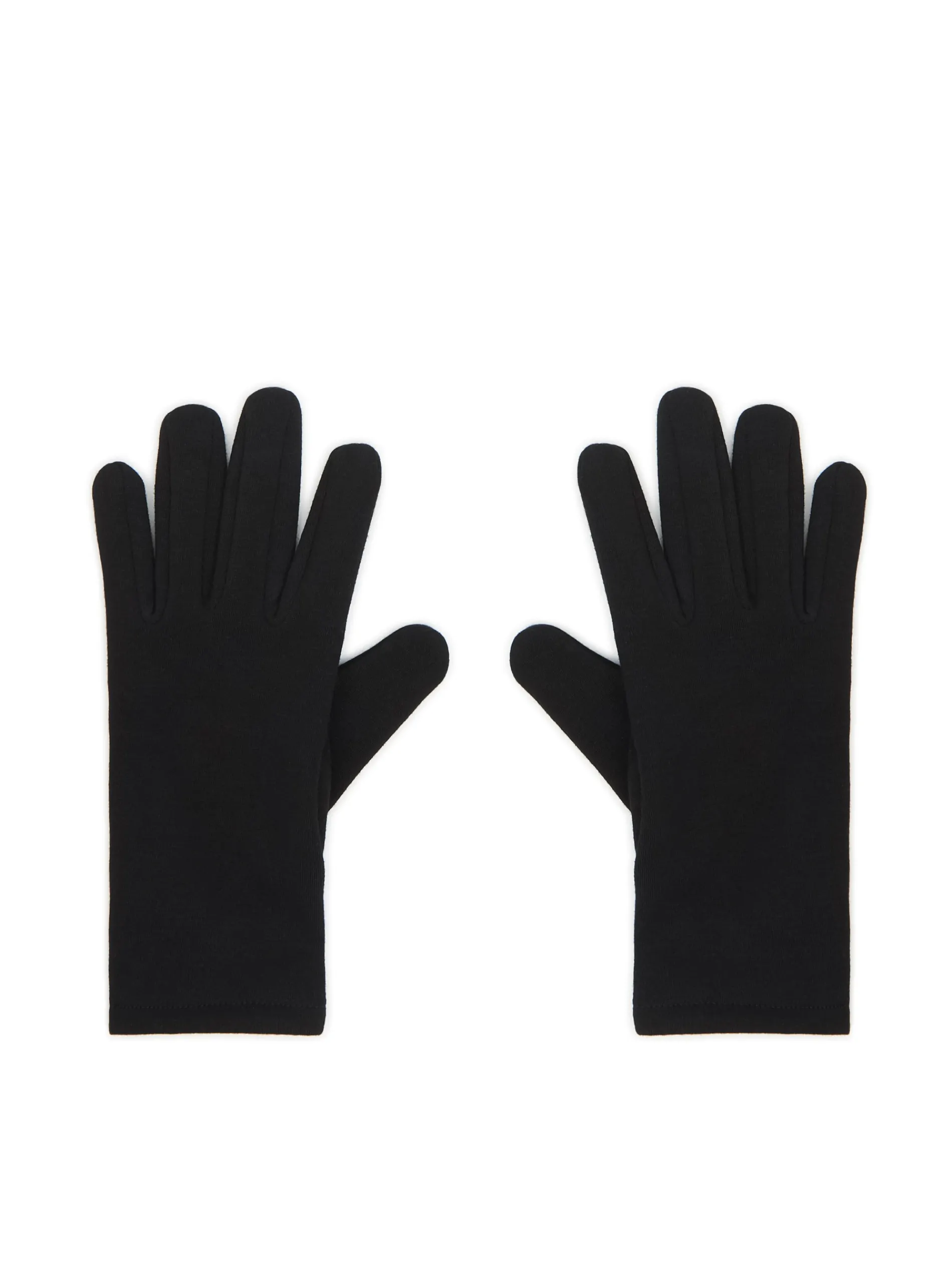 Cropp Rękawiczki*Czarne rękawiczki z haftem