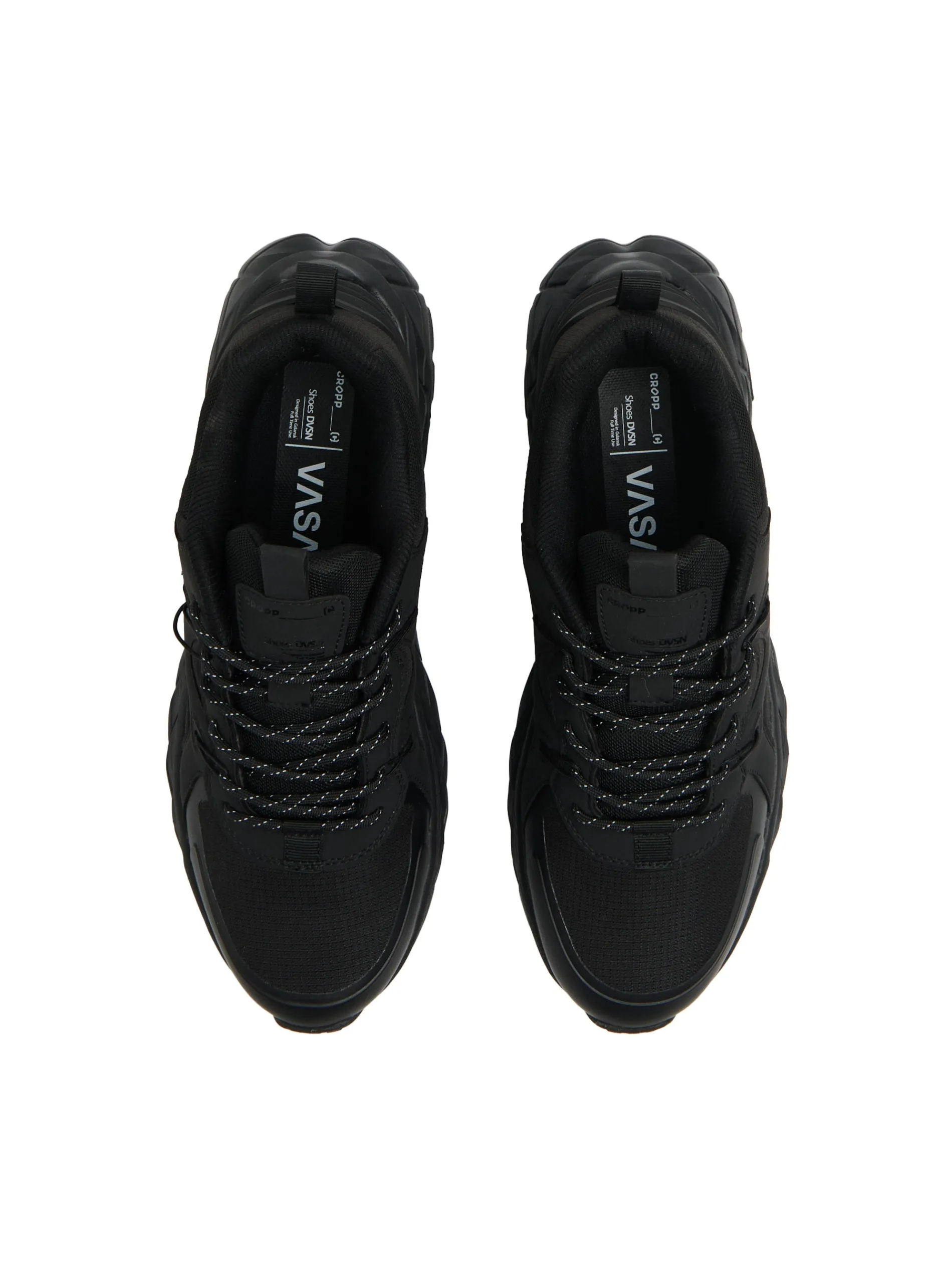 Cropp Sneakersy*Czarne sneakersy chunky