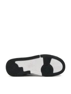 Cropp Sneakersy*Czarne sneakersy z białymi elementami