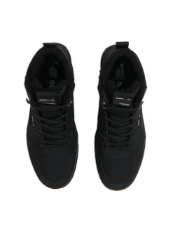 Cropp Sneakersy|Za Kostkę*Czarne sneakersy ze sztucznym barankiem