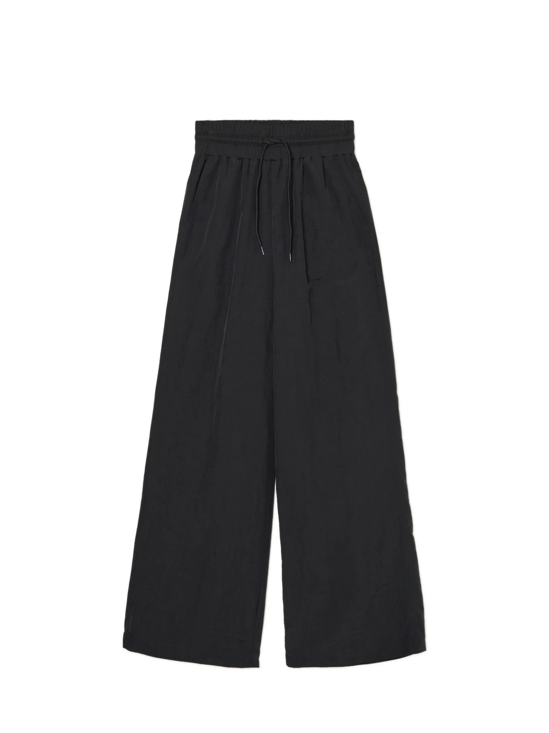 Cropp Spodnie|Sety*Czarne spodnie baggy z wysokim stanem