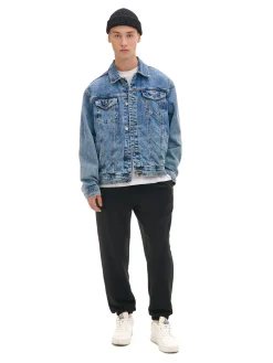 Cropp Spodnie*Czarne spodnie dresowe joggery basic