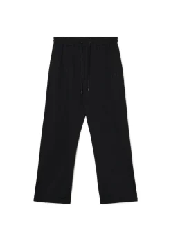 Cropp Spodnie*Czarne spodnie dresowe z zatrzaskami