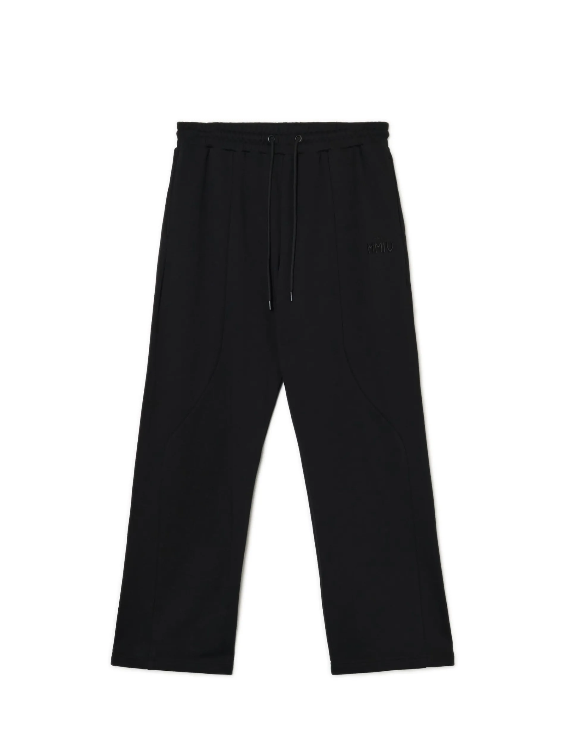 Cropp Spodnie*Czarne spodnie dresowe z zatrzaskami