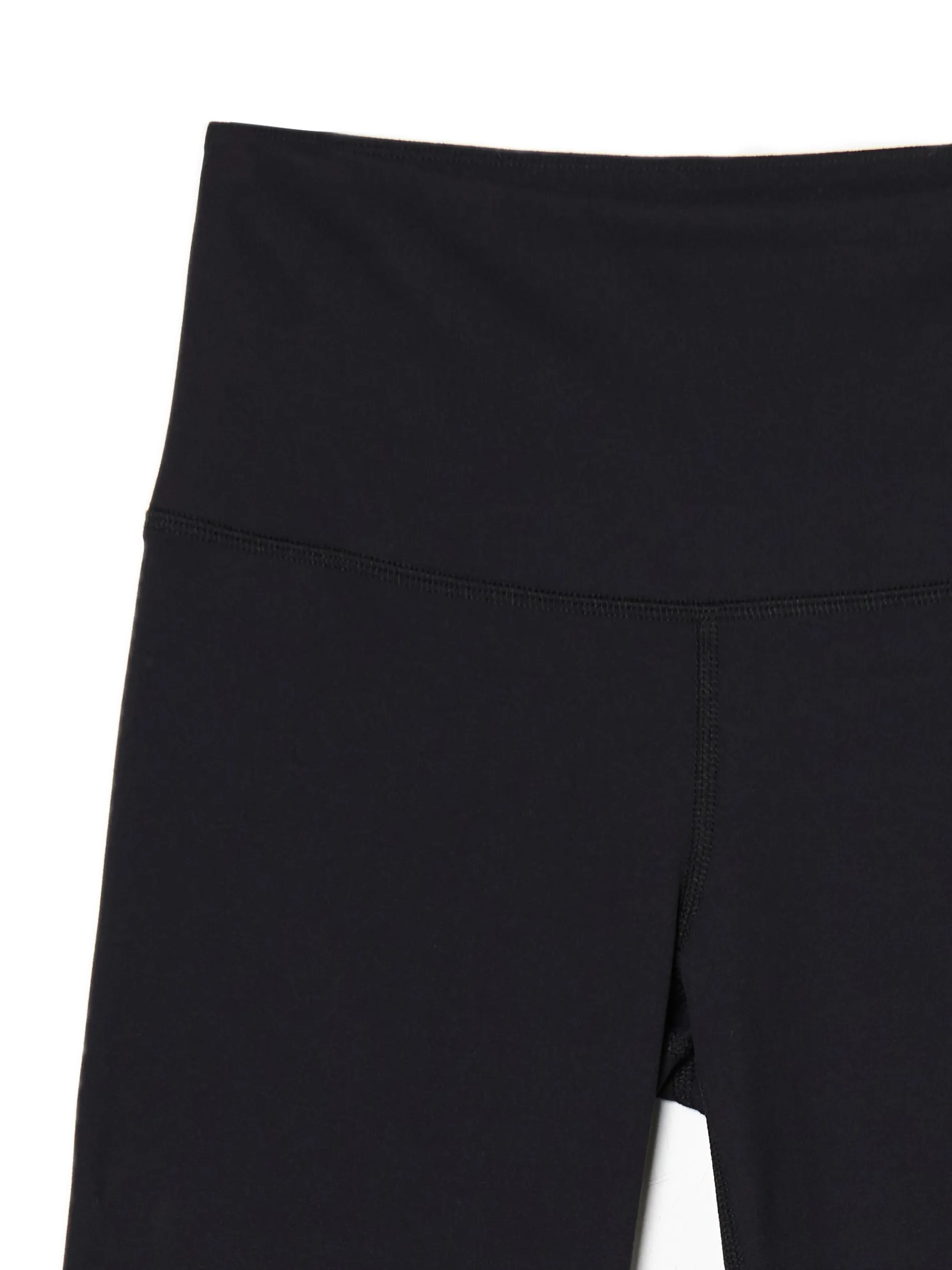 Cropp Spodnie*Czarne spodnie flare z wysokim stanem