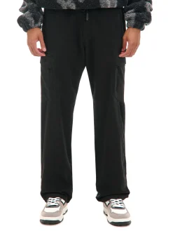 Cropp Spodnie*Czarne spodnie jogger loose