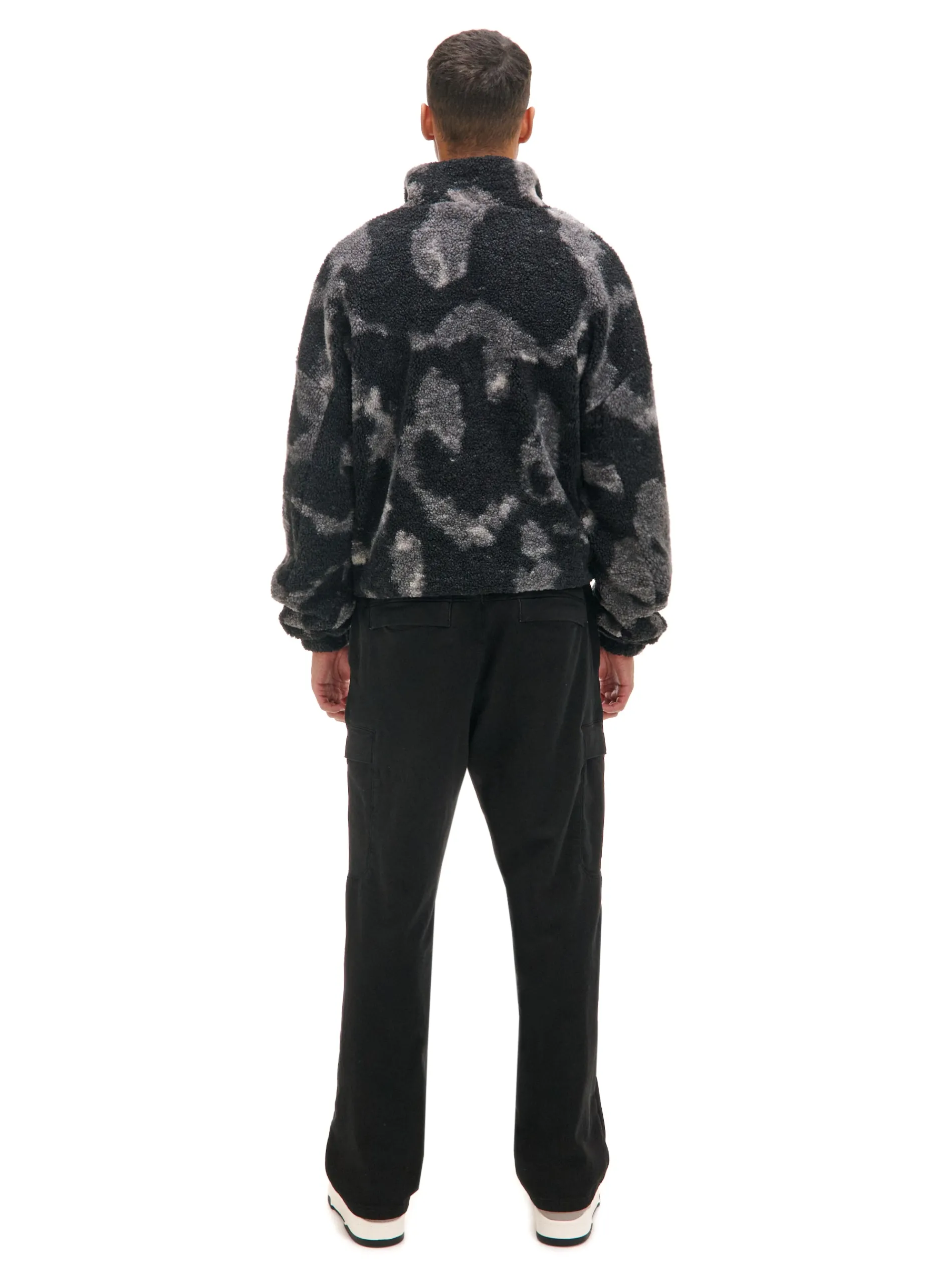 Cropp Spodnie*Czarne spodnie jogger loose