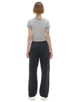 Cropp Spodnie*Czarne spodnie parachute