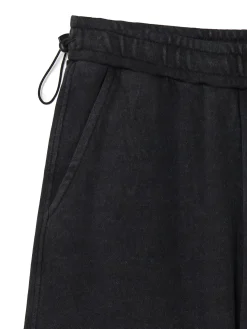 Cropp Spodnie*Czarne spodnie parachute