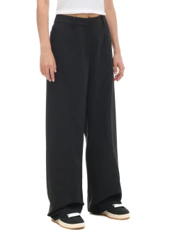 Cropp Spodnie*Czarne spodnie tailoring